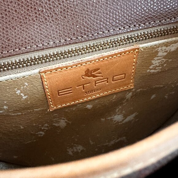 ETRO Arnica Crossbody Saddle Bag - Picture 10 of 16